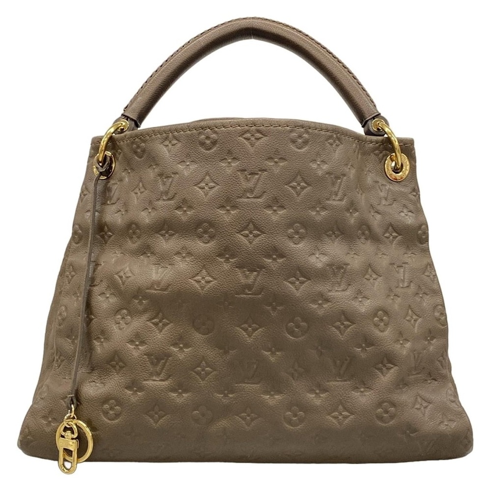 Authentic Louis Vuitton Artsy MM Terre Brown empreinte leather $3800 MSRP - Picture 1 of 14